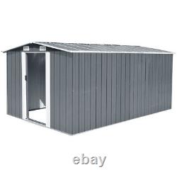 12 X 10 Metal Garden Shed Tool Box Container Sheds Outdoor Storage Garage House