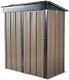 3x5ft, 4x6ft Outdoor Metal Garden Shed Utility Tool Storage Box