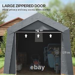 3 x 3(m) Garden Storage Shed Portable Shed, Waterproof and Heavy Duty