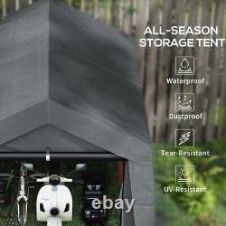 3 x 3m Garden Storage Shed, Waterproof and Heavy Duty Portable Shed Garage