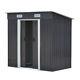 46ft Metal Garden Shed Heavy Duty Outdoor Storage House Tool Box With Free Base