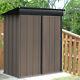 5 X 3ft Outdoor Metal Storage Shed Garden Yard Tools Box Small House Lockable Uk