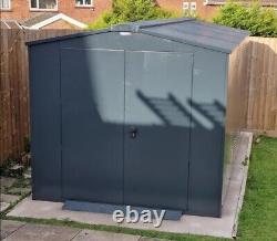 Asgard Police Approved Gladiator P2 7x14 Metal Shed perfect condition