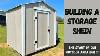 Building An Outdoor Storage Shed