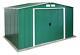 Duramax Eco 10 X 8 Hot-dipped Galvanized Metal Garden Shed Green With