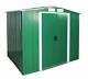 Duramax Eco 6' X 6' Hot-dipped Galvanized Metal Garden Shed Green With