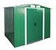 Duramax Eco 6' X 6' Hot-dipped Galvanized Metal Garden Shed Green With
