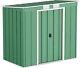 Duramax Eco Hot-dipped Galvanized Metal Garden Shed Green With Uk