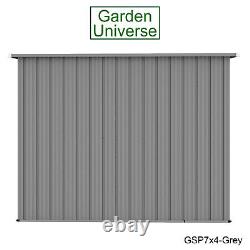 Garden Shed Grey Garden Universe 4 Sizes 5' x 3', 7' x 4', 8' x 6' & 8' x 10