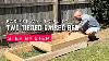 How To Build A Two Tiered Raised Garden Bed