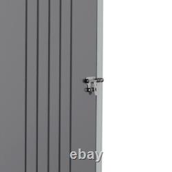 Lockable Door Storage Shed Metal Steel Garden Shed Tool House 10x10ft 10x12ft
