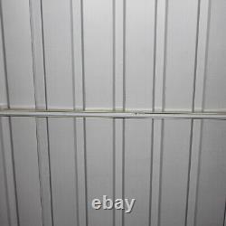Metal Garden Pent Apex Roof Shed Storage Container Yard 6x4 8x4 8x6 8x8 8x10FT