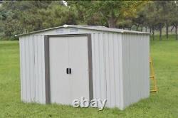 Metal Garden Shed 8X8ft BRAND NEW BOX (White)