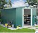 Metal Garden Shed Green 10x8ft Brand New Sealed Box