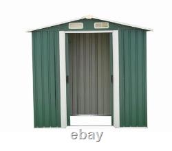 Metal Garden Shed Green 6x4ft Brand New Sealed Box