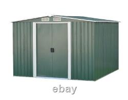 Metal Garden Shed Green 8x6ft Brand New Sealed Box