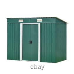 Metal Garden Shed Storage Sheds Heavy Duty Outdoor FREE Base Foundation
