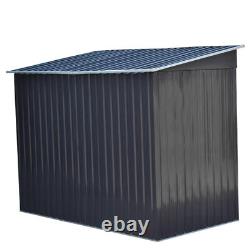 Metal Garden Shed Storage Sheds Heavy Duty Outdoor With Free Base Foundation New