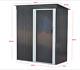 Metal Garden Shed Storage Sheds Heavy Duty Outdoor With Free Base Foundation