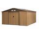Metal Garden Shed Yellow 8x8ft Brand New Sealed Box
