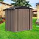 Metal Shed 6 X 4 Ft Garden House Storage Large Yard Store Roof Building Tool Box