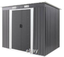 Metal garden shed 5ft 9 x 3Ft 7 customer return collection only