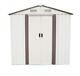 Metal Garden Shed White 6x4ftbrand New In Box