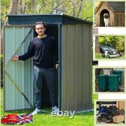 Outdoor Garden Tool Storage Shed Lockable Door Backyard Bike Bin Tool Storage UK