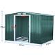 Outdoor Heavy Duty Flat/apex Metal Garden Storage Shed Home Uk Galvanised