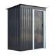 Panana 35ft Small Garden Shed Patio Storage Unit Metal Tool Box