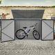 Panana Galvanized Steel Garden Storage Shed Bike Metal Pent Roof Tool Shed House