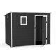 Plastic Shed 8x5 Outdoor Garden Storage Shed Pent Billyoh Oxford Grey Lockable