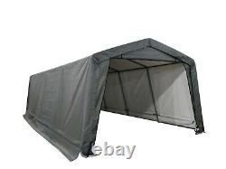 Pop-Up Garage Garden Storage Shed 12x20 Outdoor Fabric Pop Up Gazebo Tent Shed