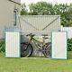Uk 7ft Garden Lockable Storage Bike Tool Box Xl Sheds Outdoor Garbage Bin Shed
