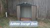 Udpatio Outdoor Storage Shed Review Metal Garden Shed For Bike