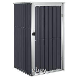 VidaXL Garden Tool Shed Galvanised Steel Tool Storage Shed Multi Colours/Sizes