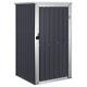 Vidaxl Garden Tool Shed Galvanised Steel Tool Storage Shed Multi Colours/sizes