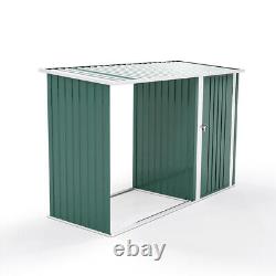 Wood Log Tools Storage Shed Galvanised Steel Cabinet Outdoor Store Equipment