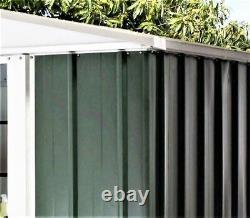 283 Yardmaster Emerald Apex Metal Garden Shed Max Taille Extérieure 9'11x 9'9