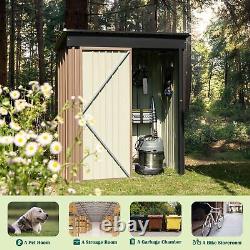 5x3ft Garden Shed Outdoor Tool Storage House Container Avec Verrouillable Outdoor Uk