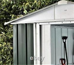 790 Yardmaster Apex Metal Garden Shed Taille Extérieure Maximale 7'11x 7'2