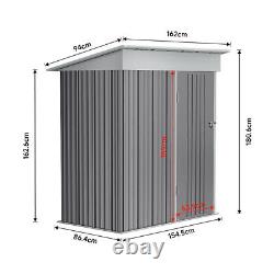 Hangar de jardin en métal verrouillable 10 x 12 10 x 10 8 x 6 Rangement extérieur à double portes Royaume-Uni