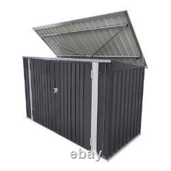 Outdoor Metal Steel Garden Bike Shed Tool Storage Shed Unit House Coffre-fort Pour Vélos