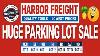 Vente Sur Le Parking De Harbor Freight En Octobre 2023 : De Nombreuses Offres Intéressantes Parmi Lesquelles Choisir.
